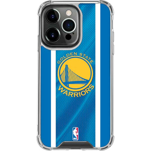 NBA Golden State Warriors Jersey iPhone 14 Pro Clear Case